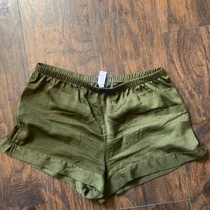 Green pajama bottoms size small
